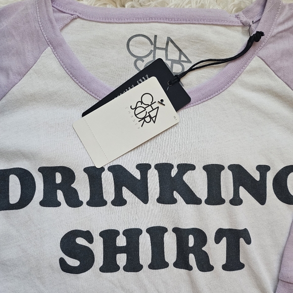 Chaser "Drinking Shirt" Baseball Tee - Picture 7 of 9